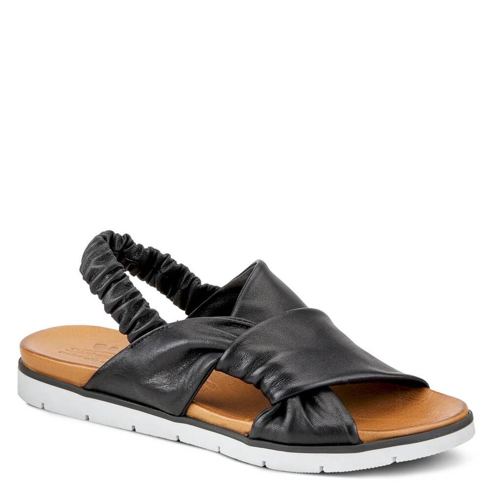 NEW SPRING STEP SHOES women's angeline sandals in black